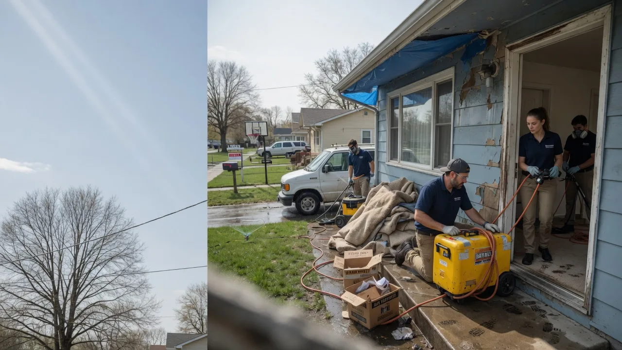 Basement Flood Cleanup in Moorcroft, WY near me